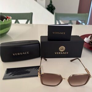 Versace Brown Sunglasses